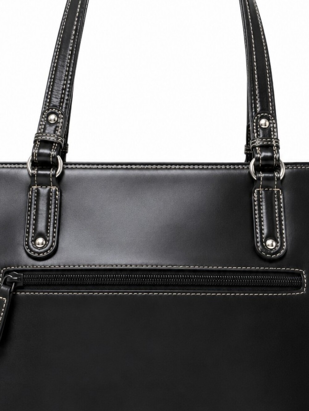 NINE & CO BY Nine West Vegan Leather Tote. - Picture 5 of 9